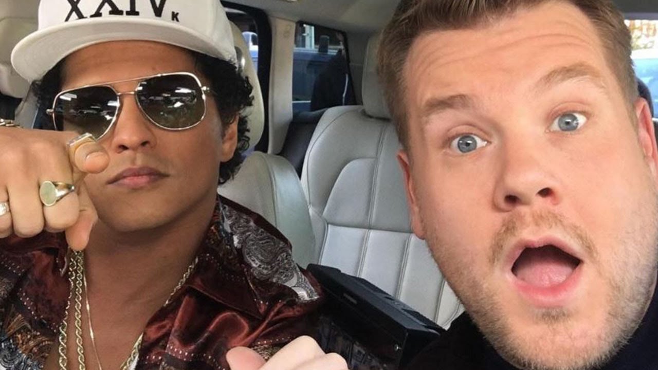 Bruno Mars' Carpool Karaoke with James Corden Is Here!